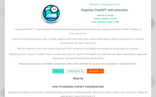 Organizechatgpt logo