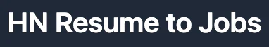 Hnresumetojobs logo