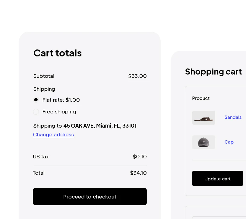 10Web ecommerce ready feature