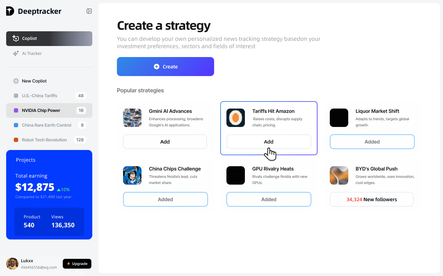 3winai product overview and interface