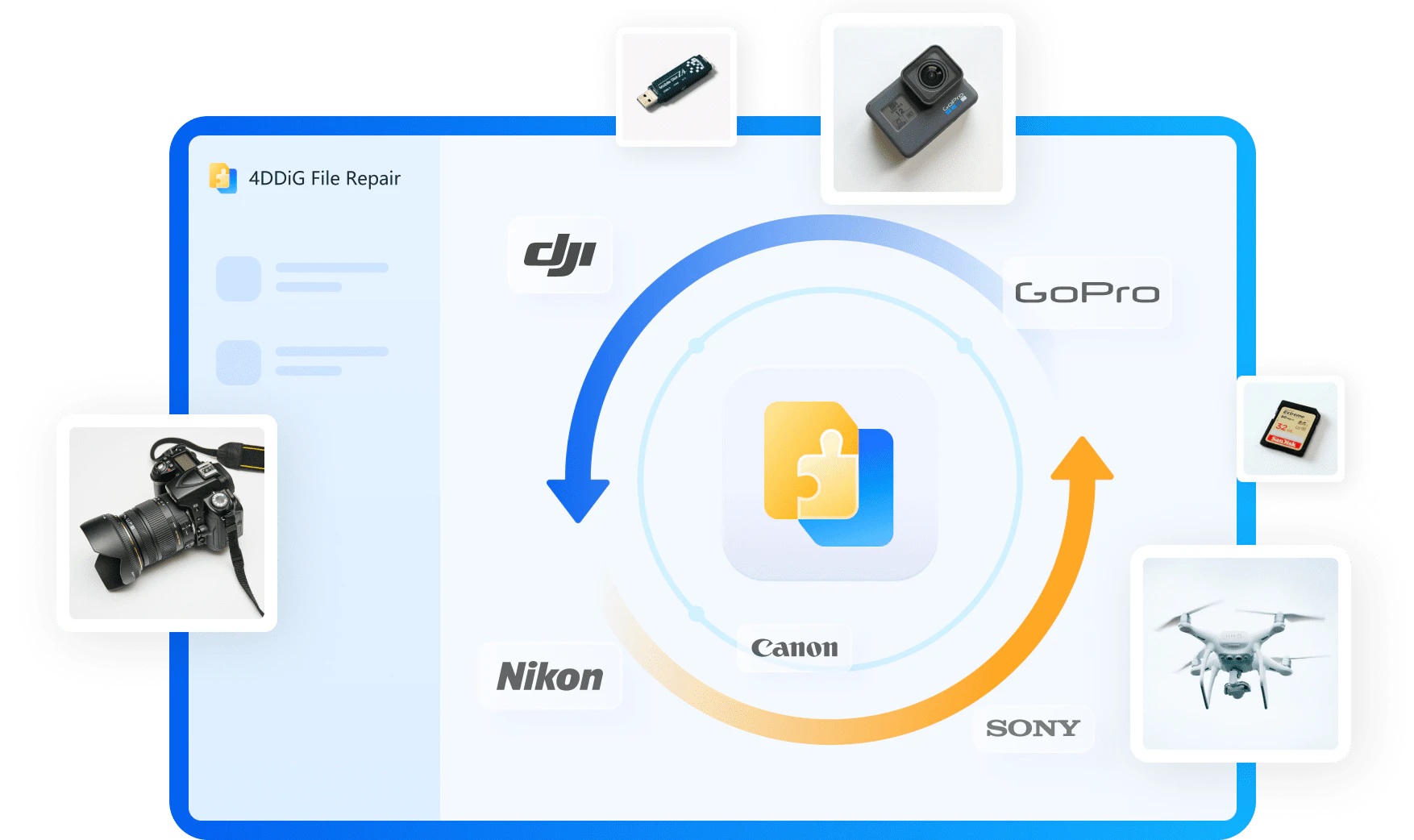 4DDiG Photo Repair use case example