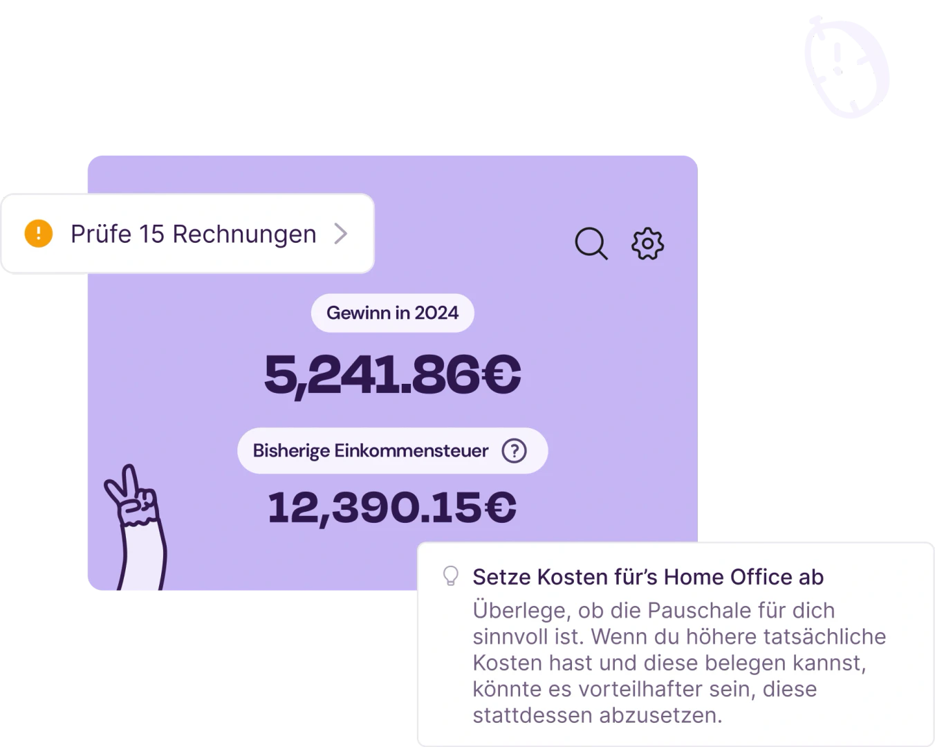 Accountable tax declaration feature demonstration