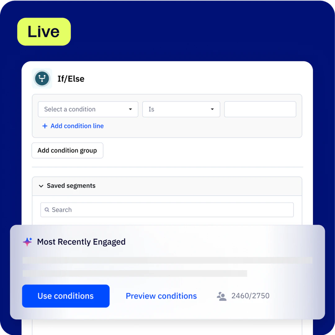 ActiveCampaign AI-suggested segments feature demonstration
