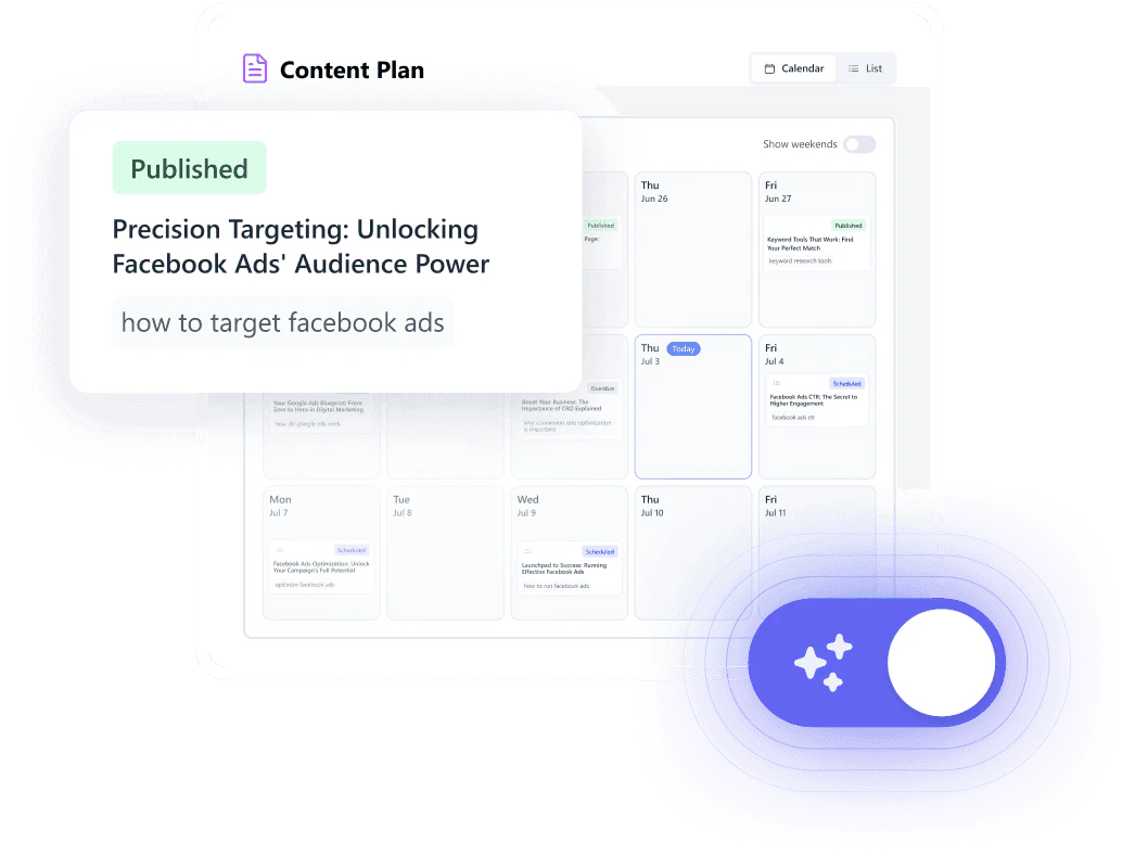 Adaptify SEO content creation feature demonstration