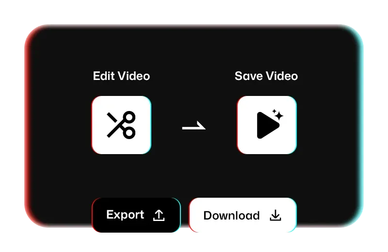 Download edited video from Addsubtitleai