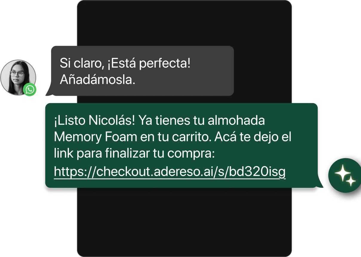 Adereso cart building feature demonstration