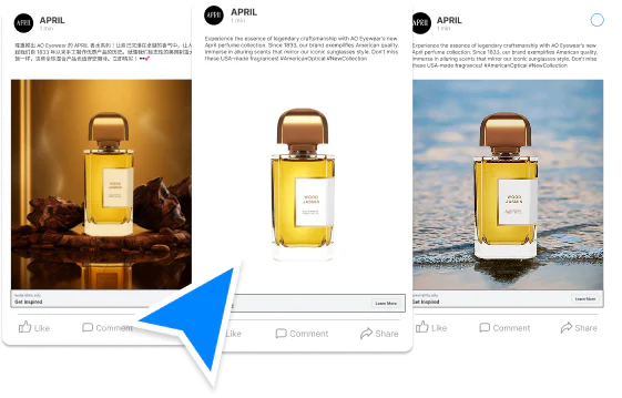 High-quality ad created with AdGPT