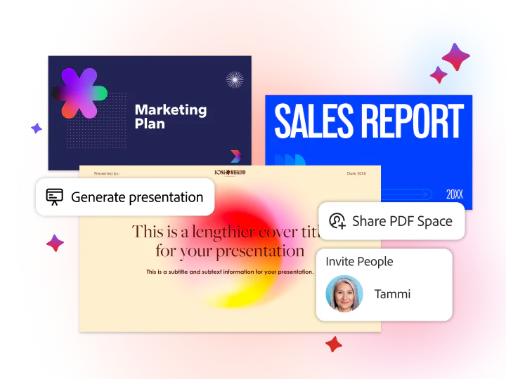 Adobe product overview showing digital experiences