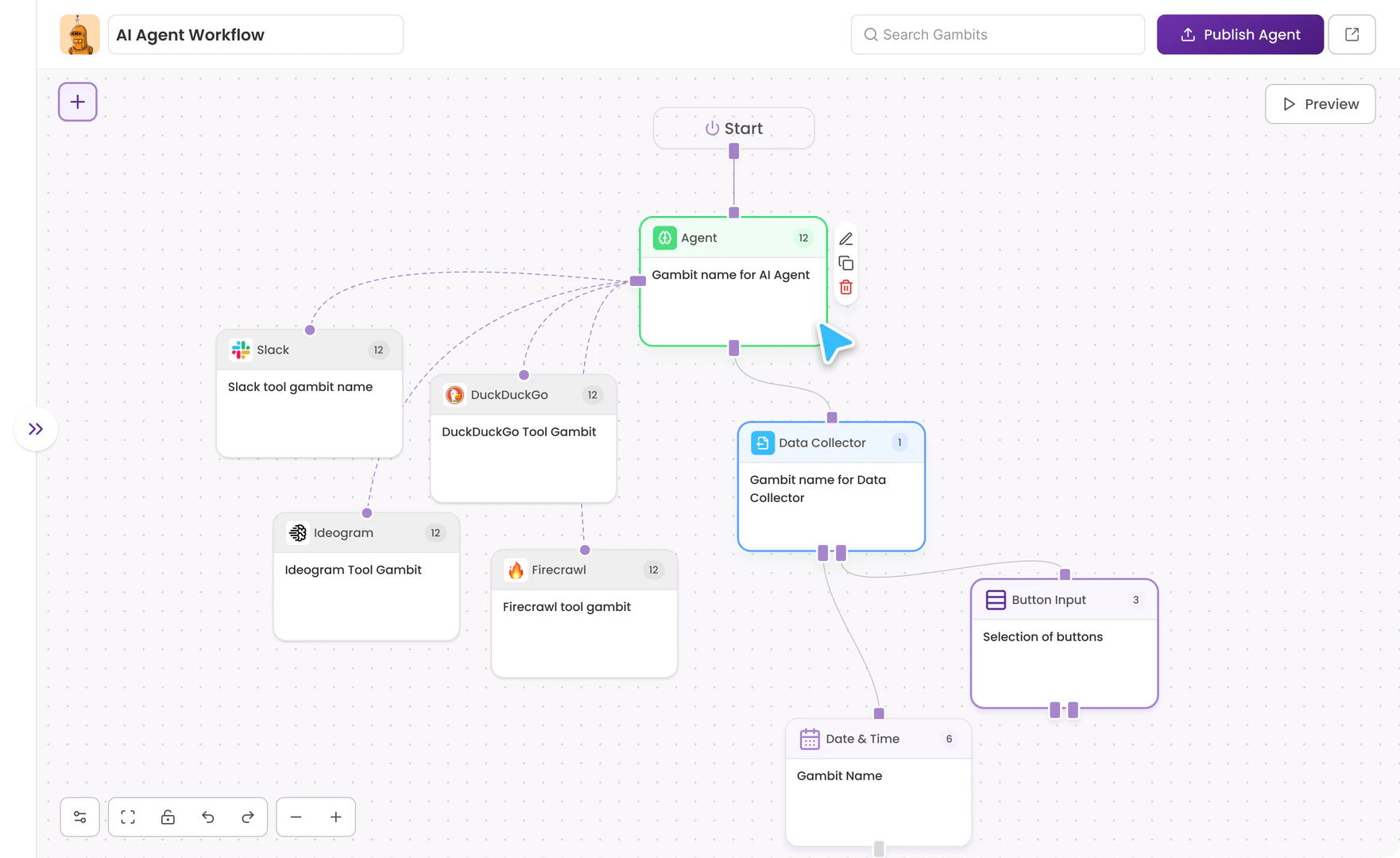 AI Agent fast deployment process