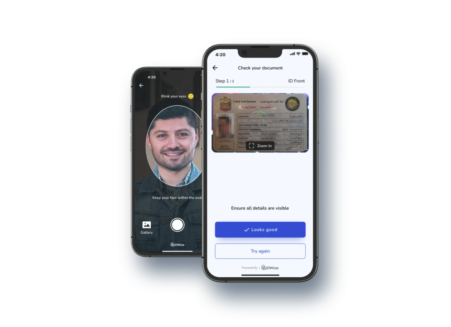 AI Detector user scenario image - business onboarding