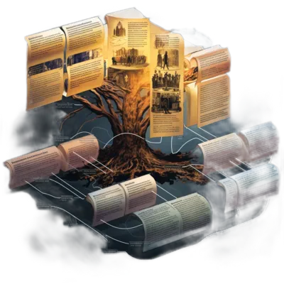 AI Games user scenario with plot threads and ideas