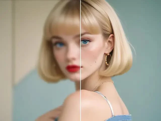 AI Image Enlarger product interface