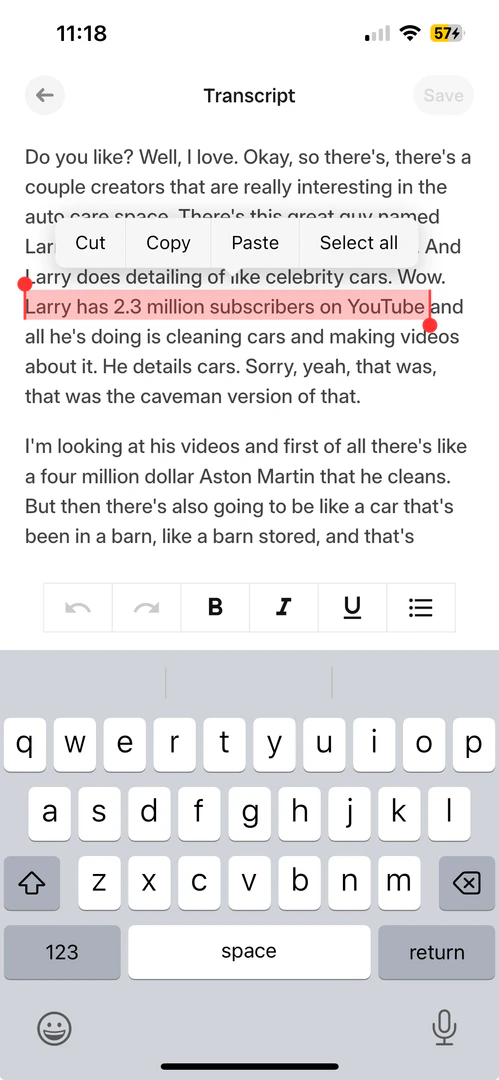 AI Note Taker use case example