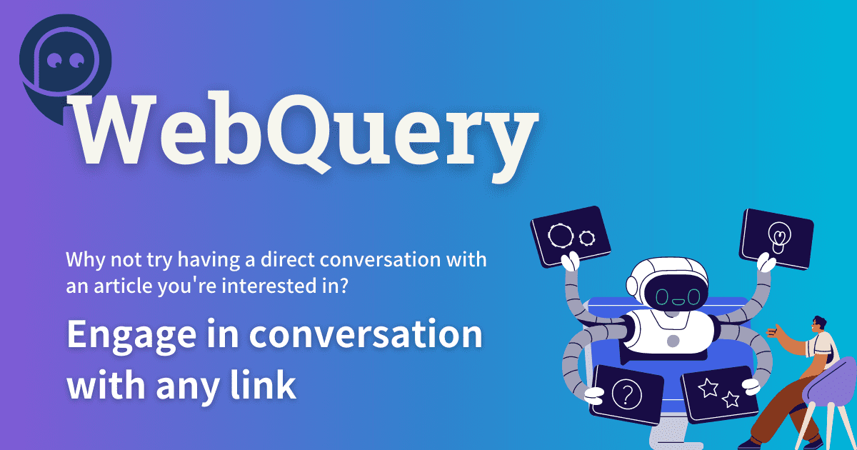 Ai Powered Web Exploration Webquery screenshot