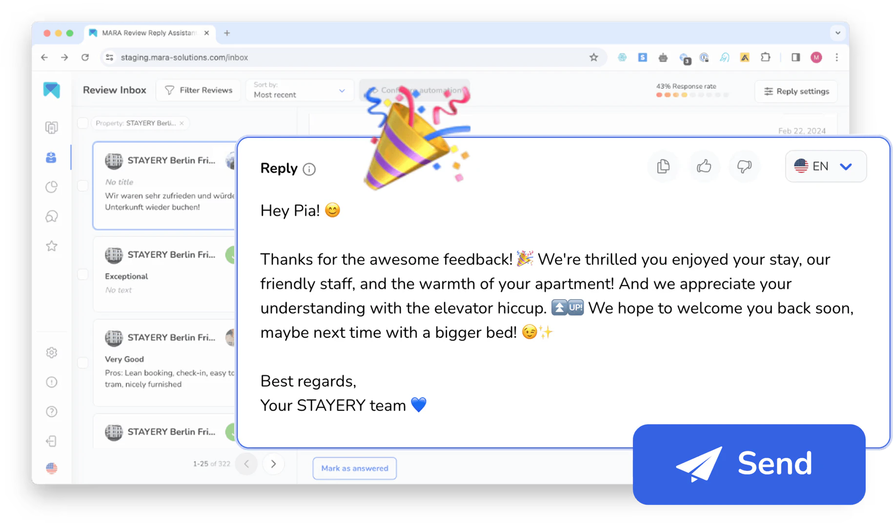 AI Response Generator user scenario image