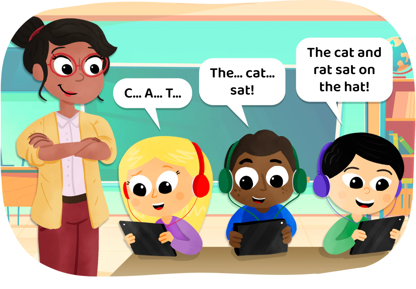 Super Teacher used in a classroom setting