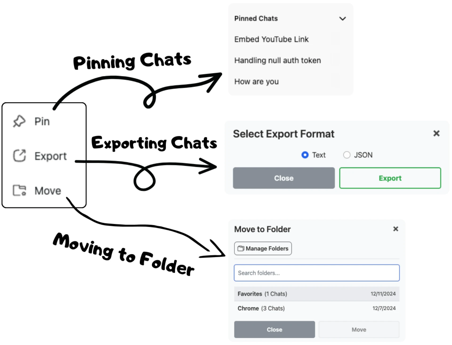 Ai Toolbox use case example for managing conversations