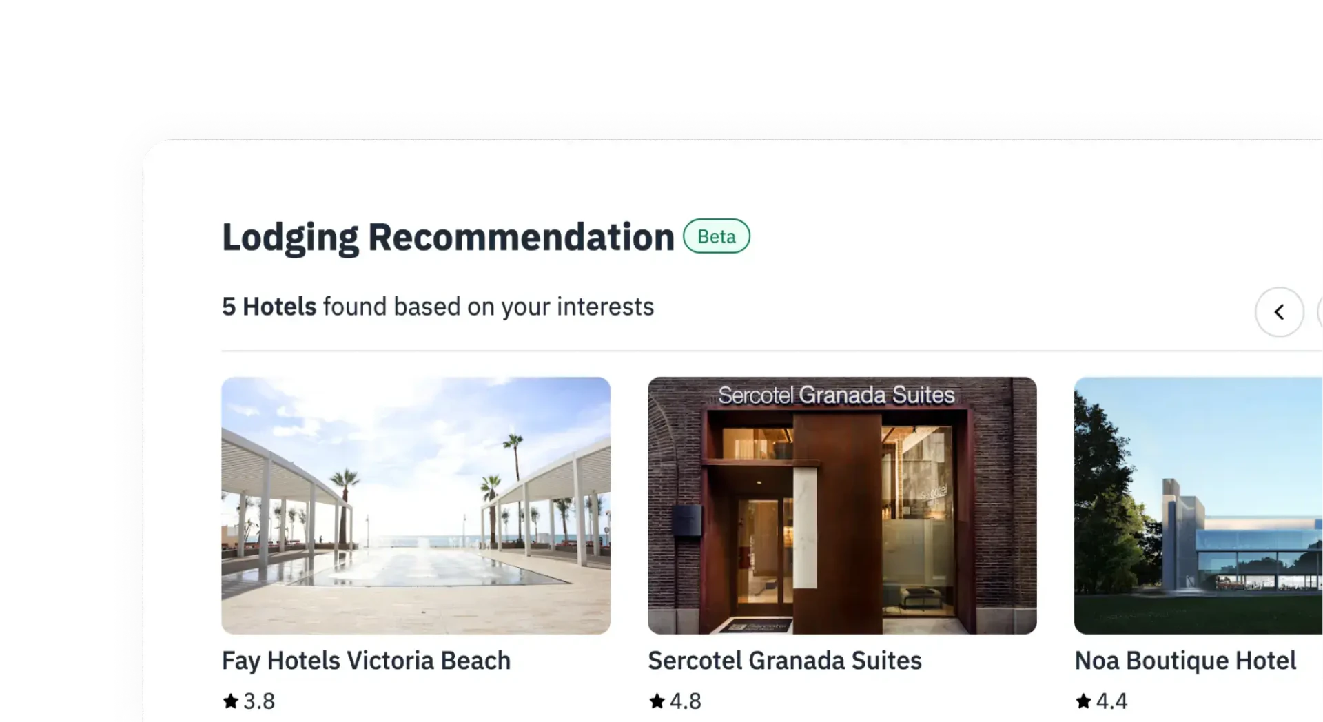 AI Trip Planner accommodation recommendations demonstration