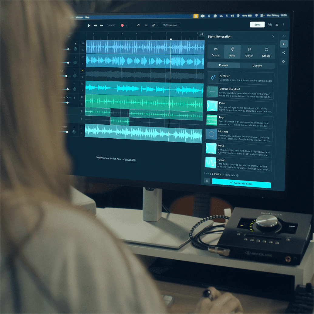 AI Vocal Remover feature demonstration