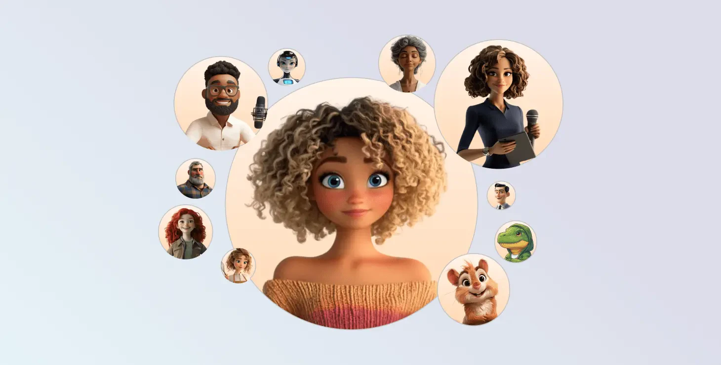 AI Voice Generator voice options