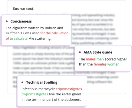 Trinka AI Writing Assistant technical writing feature