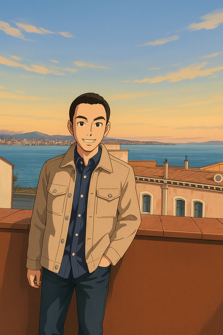 AI2image product interface showcasing Studio Ghibli style images