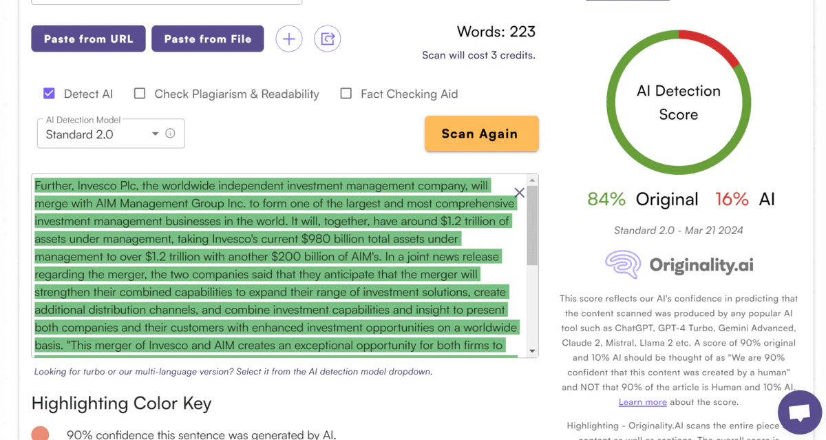 AI Bypasser real application scenario