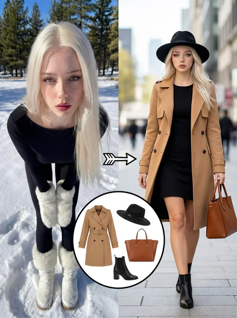 AI Clothes Changer fashion style example