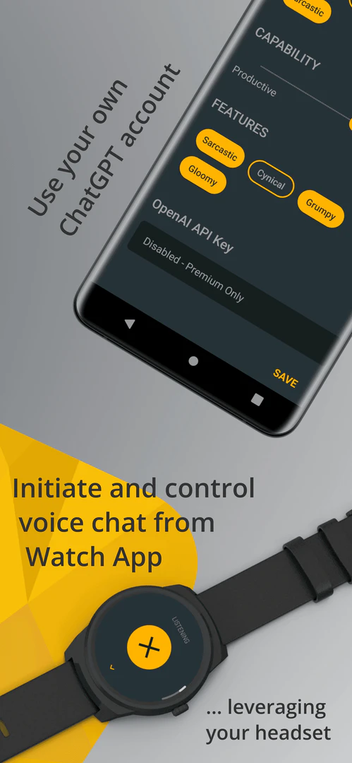AiCogni customizable AI personalities and voice options