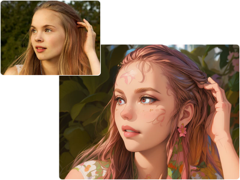 Aifilter AI Anime Filter demonstration