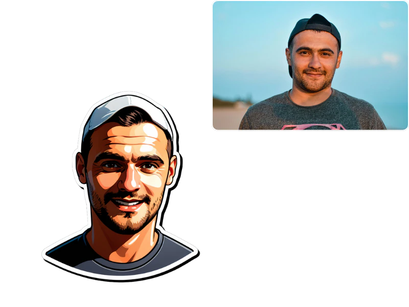 Aifilter AI Sticker Filter demonstration