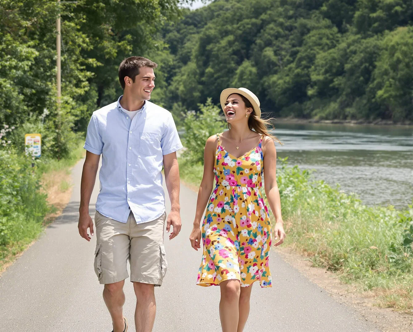 AI Hug operation interface for video generation