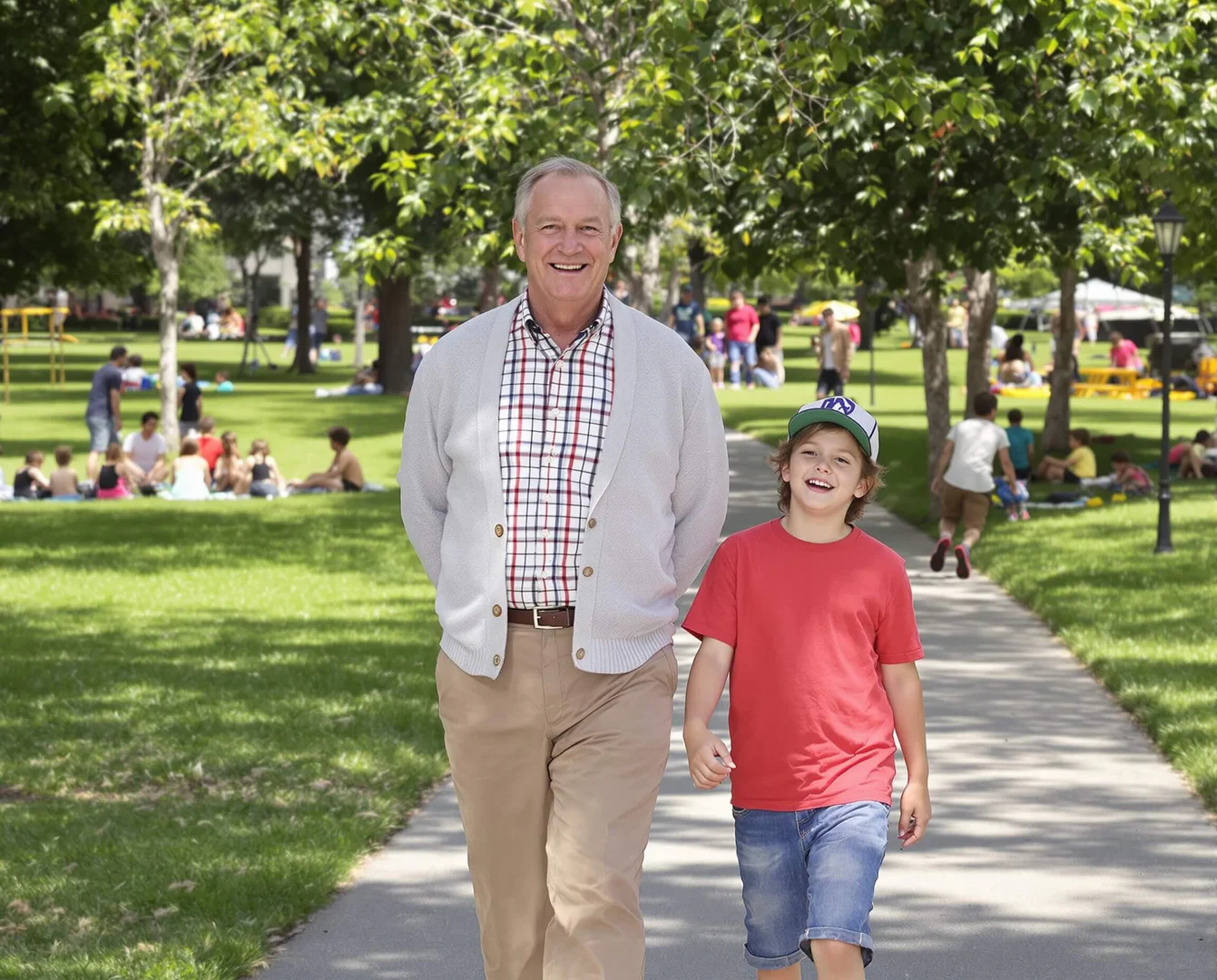 AI Hug video generation process demonstration