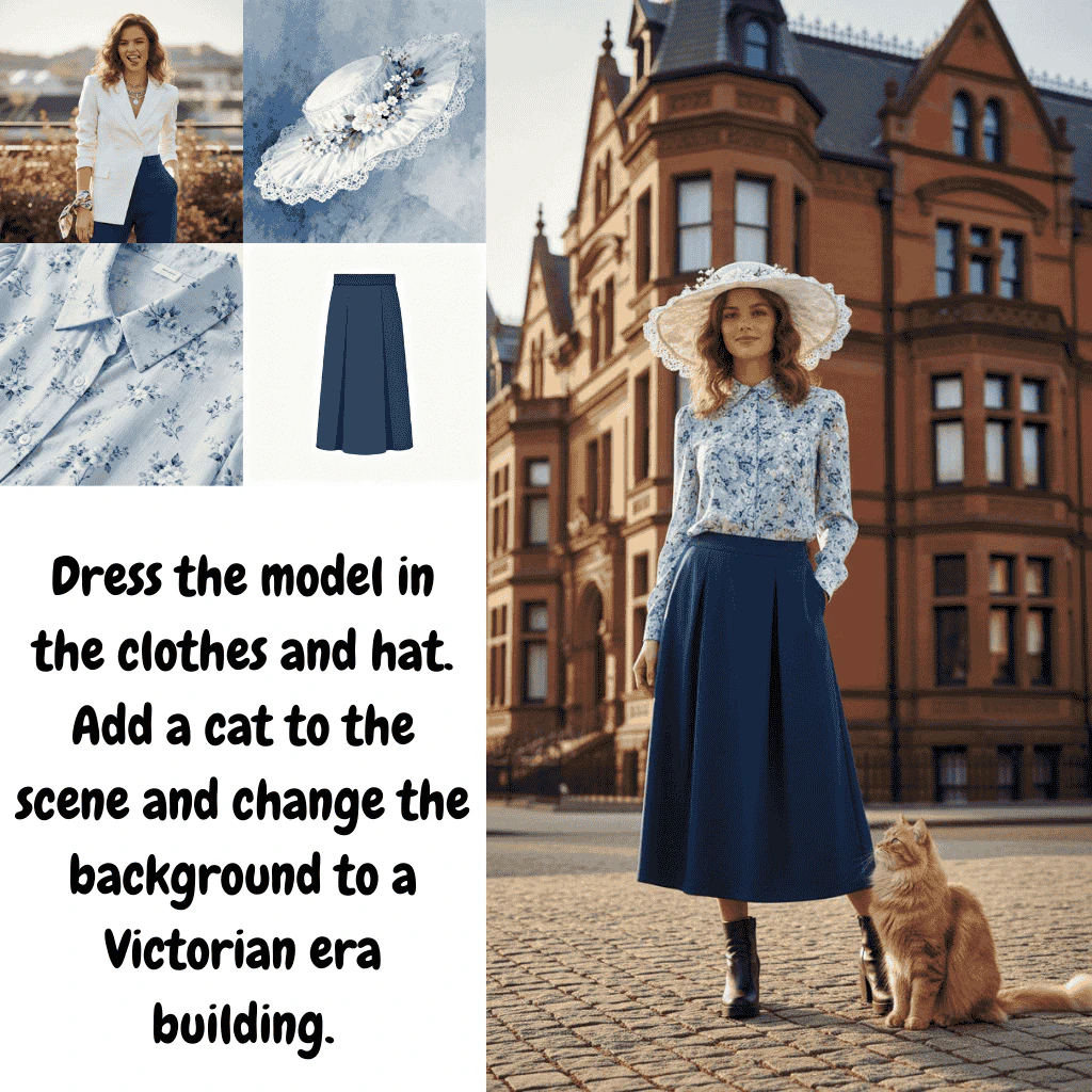 AI Image to Image generator interface showcasing transformation