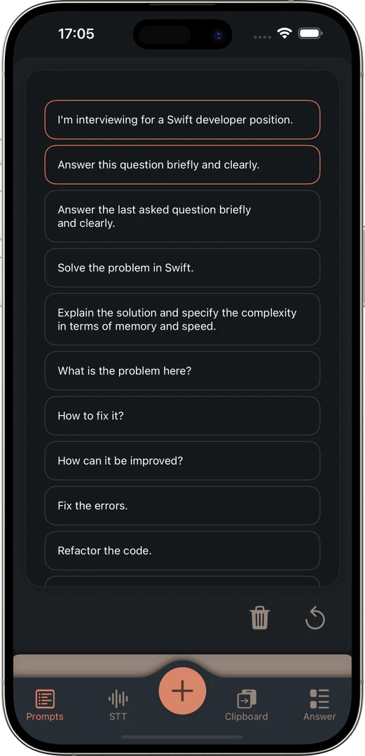 AI Interview Copilot image recognition demonstration