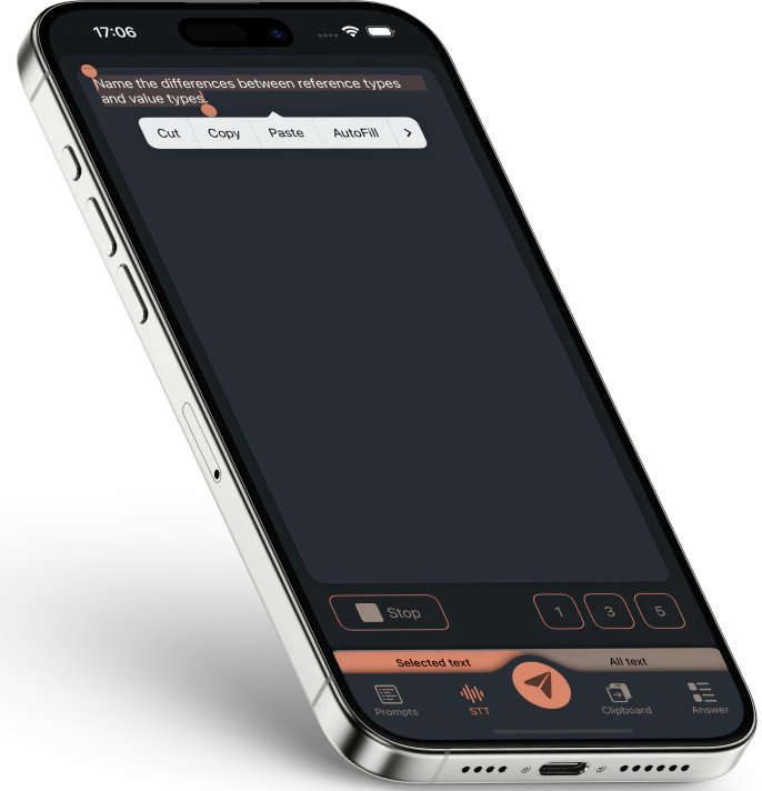 AI Interview Copilot main interface