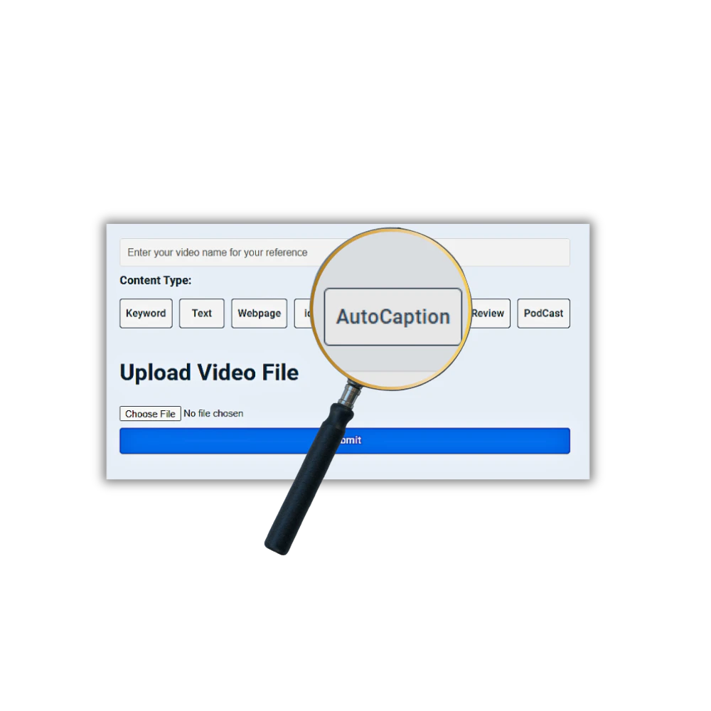 AIMagicStudio auto caption video feature