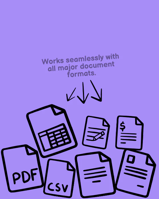 AIQuire product overview showing document analysis features
