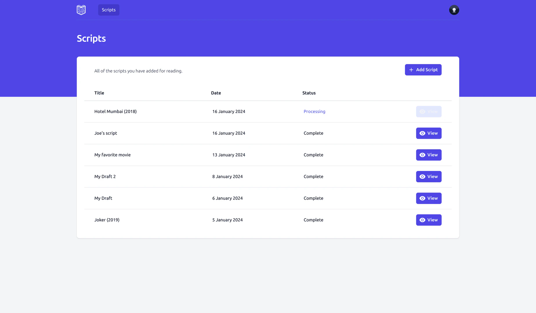 AIScriptReader user scenario image