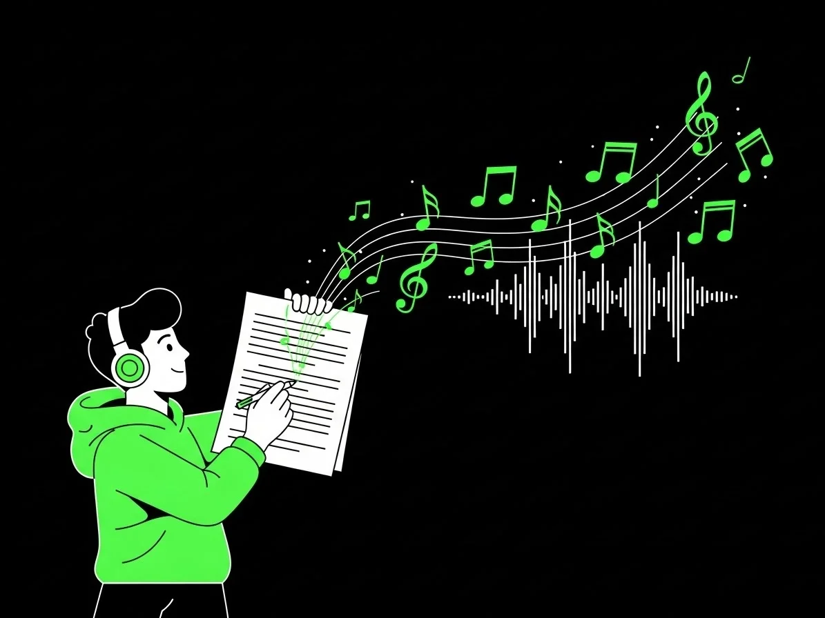 AI Song Creator product interface