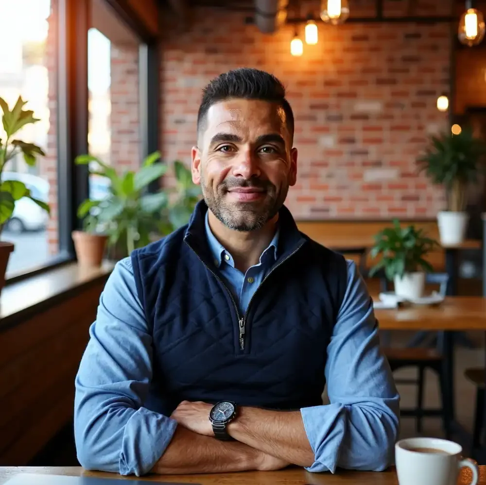 AI SuitUp casual style headshot use case