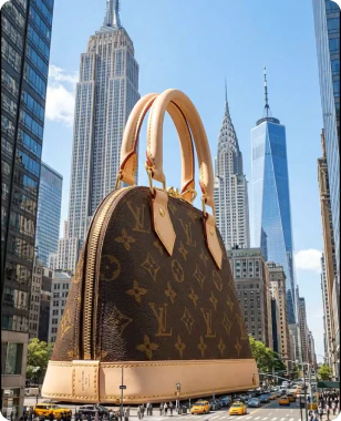 Aivideo giant product showcase video