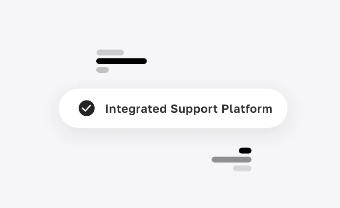 Aleahai support platform interface