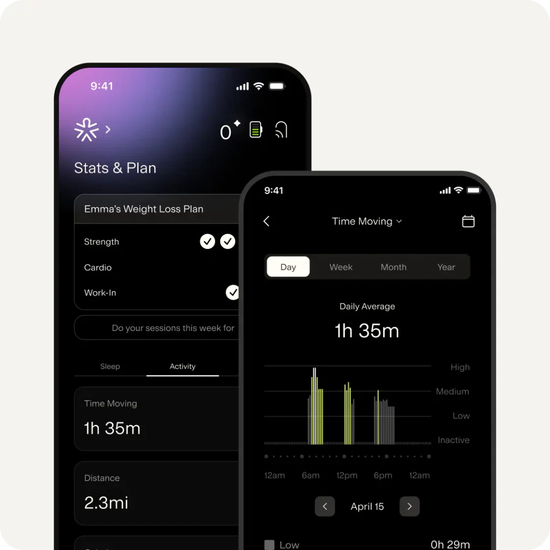 AlterMe personalized fitness program demonstration