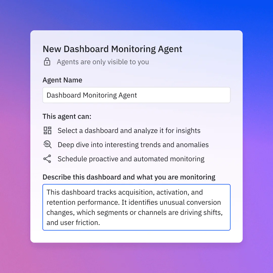 Configuring goals for Amplitude AI Agents