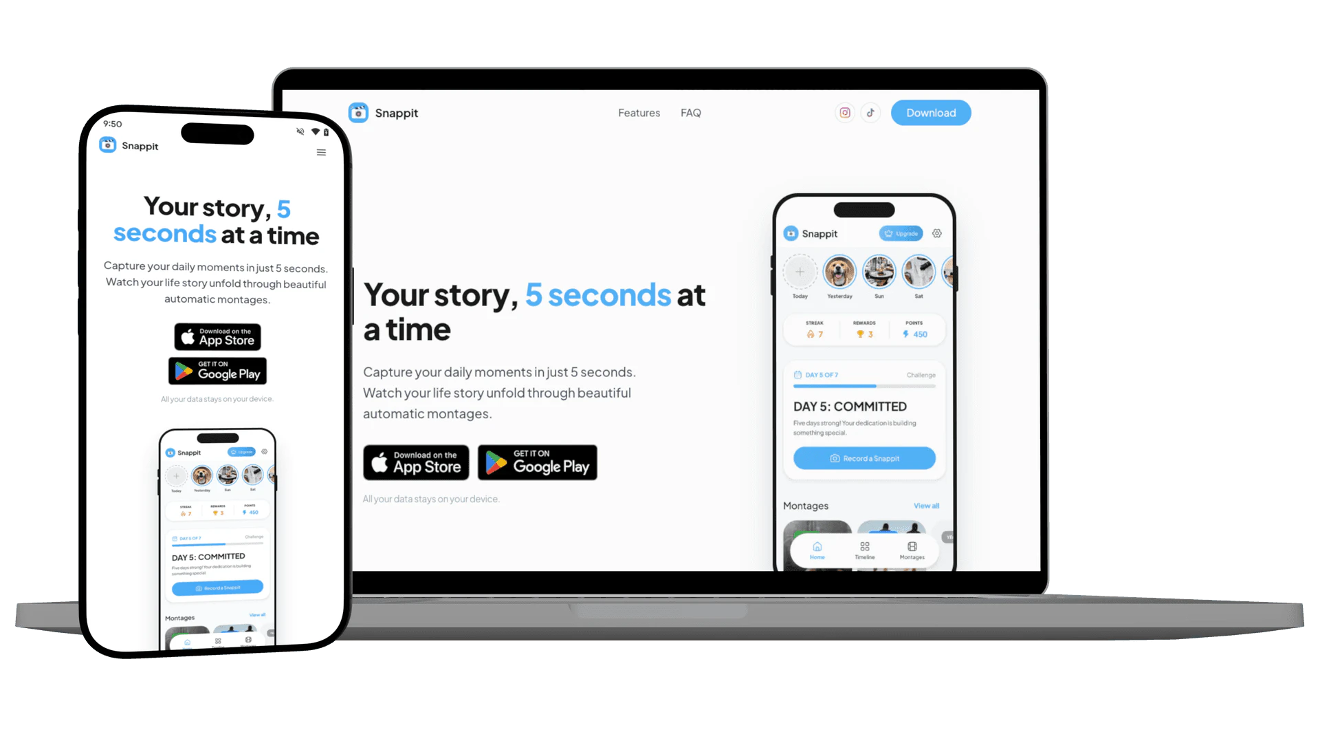 AppLaunchPage product interface overview