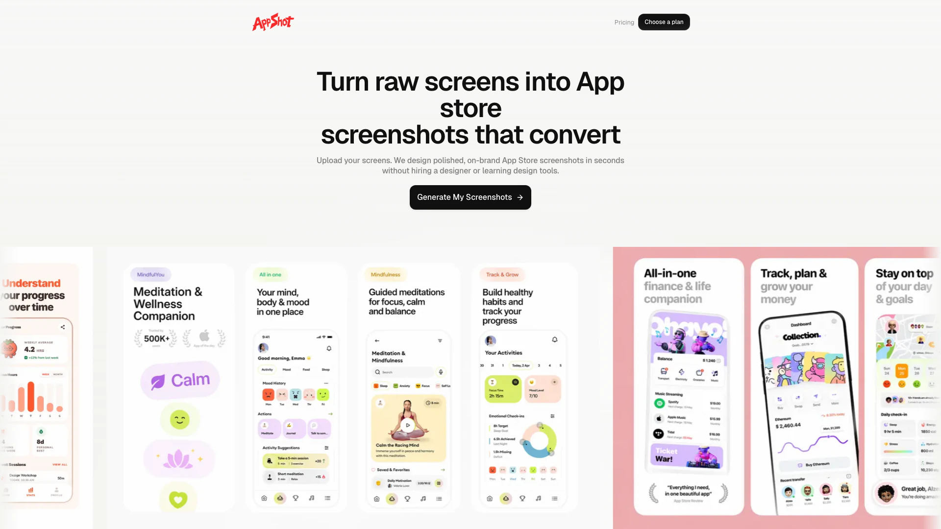 Appshots screenshot