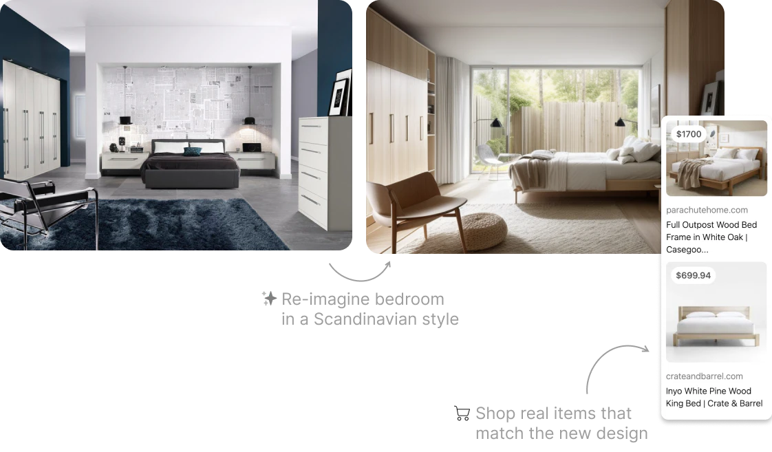 Arch E product interface showing generative design