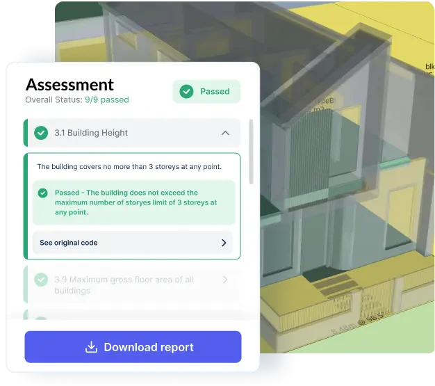 Archistar AI PreCheck standardized assessment process