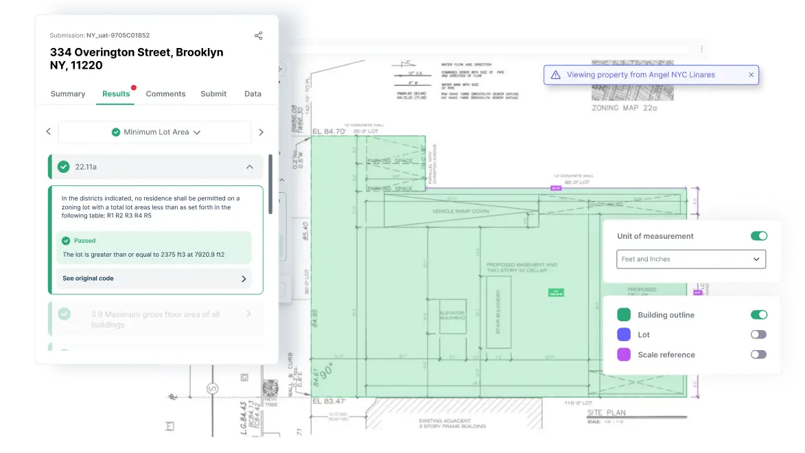 Archistar AI PreCheck product overview